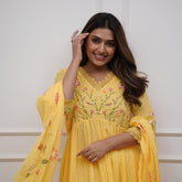 *Introducing the latest addition to our fashion collection the strength kurta Style made from high-quality cotton, embellished with exquisite embroidery  work on neck line and paired with matching pant.* 
*To add an extra touch of elegance, we have includ
